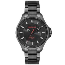 Relógio Seculus Masculino Ref: 77199gpsvpa4 Casual Black