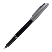 Caneta Tinteiro Pierre Cardin Ref: Pct-01bk Penomatic Preto/Prata