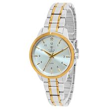 Relógio Tuguir Feminino Ref: 3114b Tgi37053 Aço Casual Bicolor