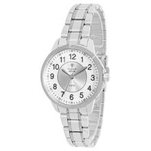 Relógio Tuguir Feminino Ref: 3113a Tgi37046 Aço Social Prateado