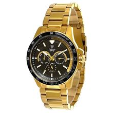 Relógio Tuguir Masculino Ref: 6116b Tgi37024 Multifunção Aço Dourado