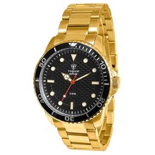 Relógio Tuguir Masculino Ref: 9166f Tgi37004 Casual Aço Dourado