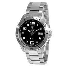 Relógio Tuguir Masculino Ref: 9166g Tgi37011 Casual Aço Prateado