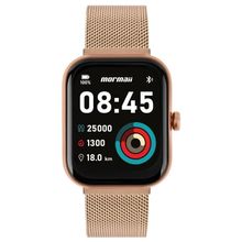 Relógio Smartwatch Mormaii Life Ultra Ref: Molifeuap/7j Rosé Milanese