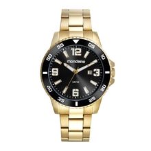 Relogio Mondaine Masculino Ref: 83509gpmvde1 Esportivo Dourado