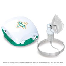 Inalador Pneumático a Jato de Ar Pulmopar Plus