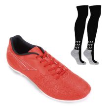 Kit Chuteira Campo Penalty Fúria XXI + Meião