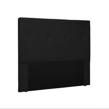 Cabeceira Aquilla Para Cama Box Solteiro 90 cm Corino Preto - D'Rossi