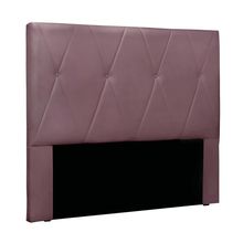 Cabeceira Cama Box Solteiro 90 cm Aquilla Veludo Uva S04 - D'Rossi