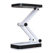 LUMINARIA DE MESA LUZ DE EMERGENCIA DOBRAVEL ARTICULAVEL PARA ESCRITORIO LEITURA C/ 24 LEDS ZZ