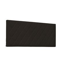 Cabeceira Painel Dubai Para Cama Box Solteiro 90 cm Corino Marrom - D'Rossi