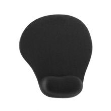 Mousepad Ergonômico Descanso Para Pulso Em Gel - Preto