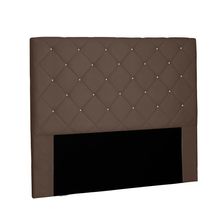 Cabeceira Tania Para Cama Box Solteiro 90 cm Suede Caramelo - D'Rossi