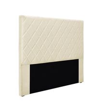 Cabeceira Cama Box Solteiro 90 cm Dubai Linho S04 - D'Rossi