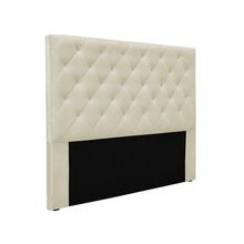 Cabeceira Cama Box Solteiro 90 cm Tania Veludo S04 - D'Rossi