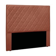 Cabeceira Cama Box Solteiro 90 cm Dubai Veludo Cobre S04 - D'Rossi