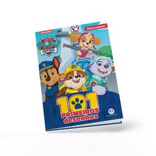 Livro Infantil Patrulha Canina 101 Primeiros Desenhos 8632
