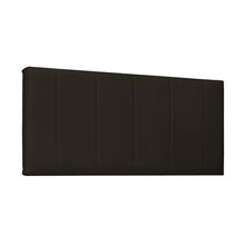 Cabeceira Painel Arizona Para Cama Box Solteiro 90 cm Corino Marrom - D'Rossi