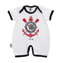 Macacão Bebê Curto Corinthians Timão Oficial