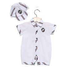 Macacão Bebê Vasco Curto Com Boné Oficial