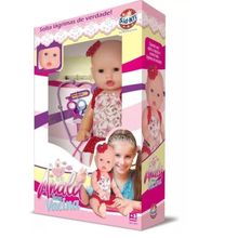 Boneca Analú Toma Vacina Chora Com Lagrimas Sid-nyl