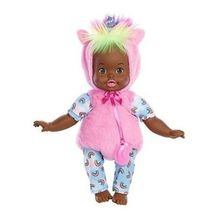 Boneca Little Mommy Fantasias Fofinha Unicórnio Negra Mattel
