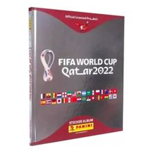 Album Original Capa Dura Copa Do Mundo 2022 Super Raro Prata