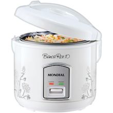 Panela Elétrica de Arroz Mondial Bianca Rice PE-10 10 Xícaras - Branca