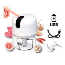 Mini Processador Triturador Alimentos Elétrico Potente Usb