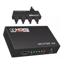 Distribuidor Hdmi Splitter 1x4 Divisor 4 Portas Para TV Ps3 Xbox Sky Net