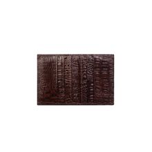 Porta cartões de couro croco Andréia 7,5x10cm