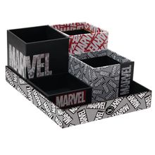Kit Organizador De Mesa Marvel C/ 5 Peças DAC
