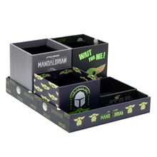 Kit Organizador De Mesa Baby Yoda Star Wars C/ 5 Peças DAC
