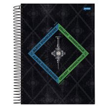 Caderno Universitário Animais Fantásticos Dumbledore e Grindelwald C/ 80 Folhas Jandaia