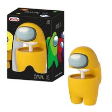 Boneco Vinil Do Jogo Among Us Amarelo Original