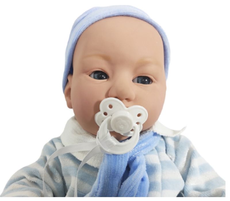 Boneco Bebê Reborn Recém Nascido Menino com acessórios - Shop Coopera