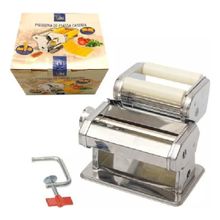 Maquina De Preparar Massa E Ravioli Dupla Em Inox Cilindro