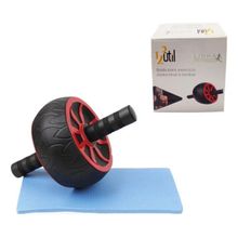 Roda Rolo Abdominal Lombar Grossa Musculação Fitness Fit