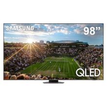 Smart TV QLED 98” 4K Samsung 98Q80C com Processador com IA, Gaming Hub, FreeSync, Wi-Fi, Bluetooth e SmartThings