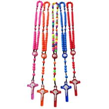 Terço de São Bento Cores 10mm