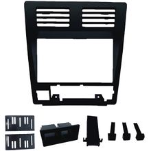 Moldura 2 Din VW Gol/Voyage/Saveiro e Parati Quadrada Preta 88/97 (Japonês/Chinês) - (6077)