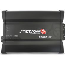 Módulo Amplificador Digital Stetsom Vulcan 5000 Watts Rms 1 Canal - 1 Ohm