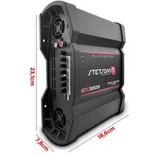 Módulo Amplificador Digital Stetsom EX3000 Black 3000 Watts Rms 1 Canal - 4 Ohms