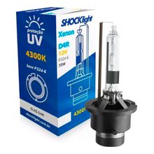 Lâmpada Xenon D4R 4300K 35W 12V - SLX4-D4R