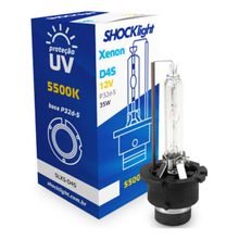 Lâmpada Xenon D4S 5500K 35W 12V - SLX5-D4S