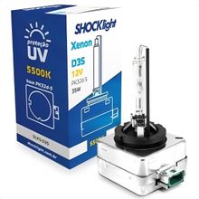 Lâmpada Xenon D3S 5500K 35W 12V - SLX5-D3S