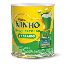 Leite em Pó Semidesnatado Ninho Idade Escolar 4 a 10 Anos 750g