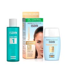 Kit Sabonete Facial 208g + Protetor Fusion Water 50ml Isdin