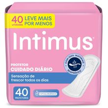 Protetor Diário Intimus Cuidado Diário - 40 unidades