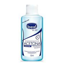 Removedor Esmalte Ideal Base Acetona 100ml